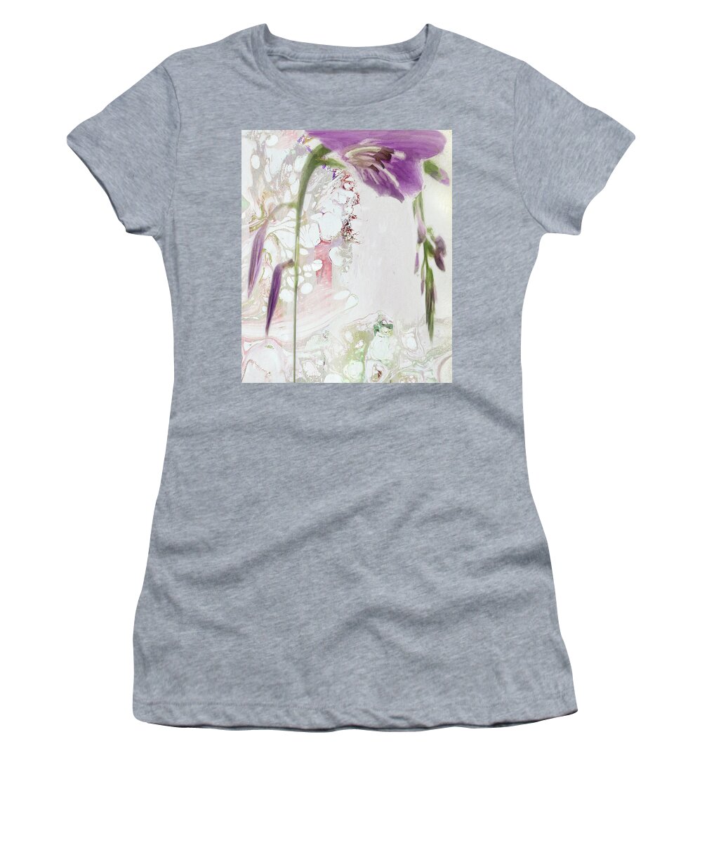 Floral Women's T-Shirt featuring the photograph Bring Me Flowers by Karen Lynch