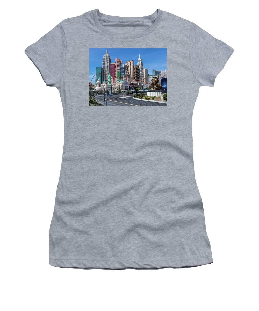  Women's T-Shirt featuring the photograph Calm Down You Are Going To Be OK by Michael W Rogers