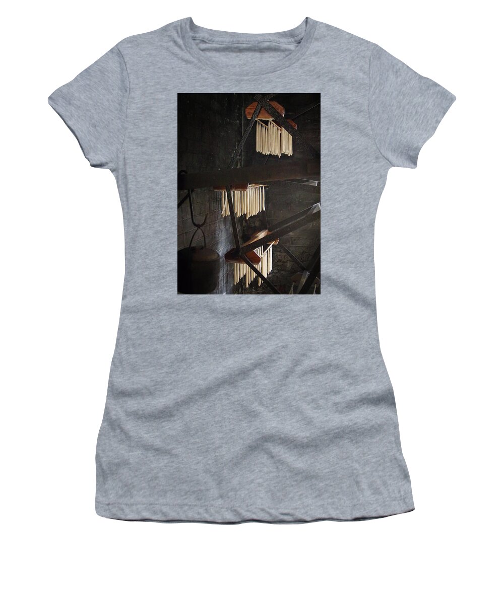 Candles Women's T-Shirt featuring the photograph Hanging candles by Average Images