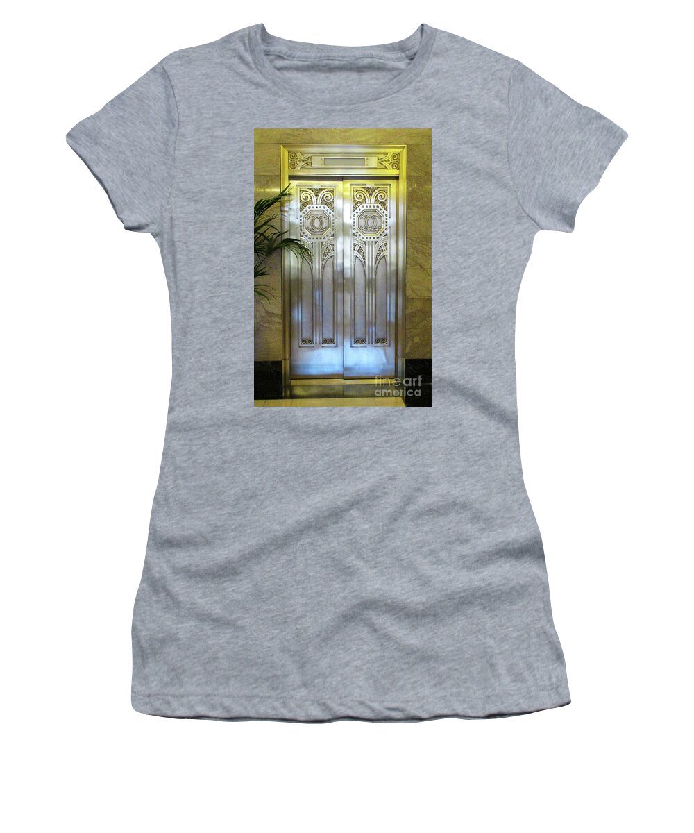 Carbide And Carbon Women's T-Shirt featuring the photograph Carbide And Carbon Interior 2 by Randall Weidner