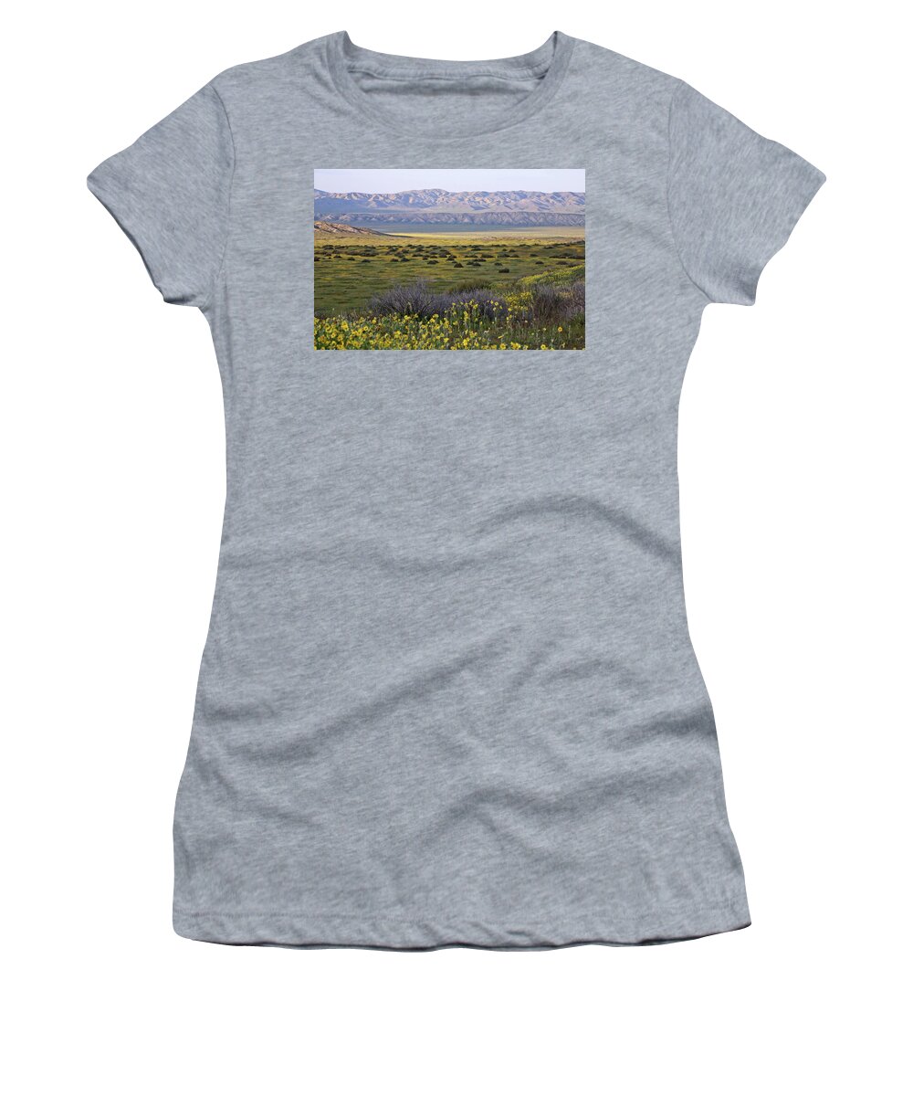  Women's T-Shirt featuring the photograph Carrizo Plain National Monument #1 by Carla Brennan
