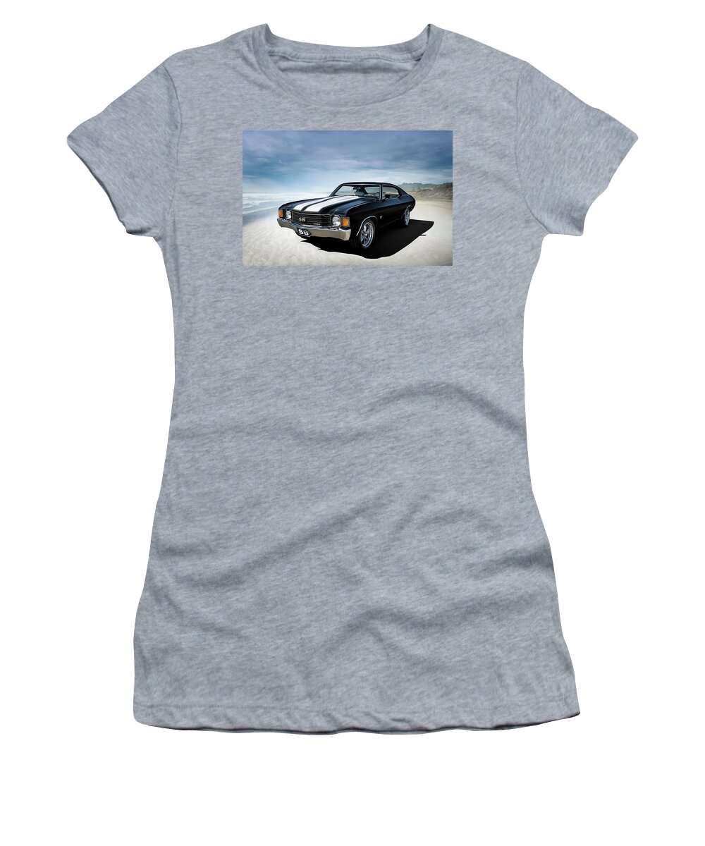 Classic Women's T-Shirt featuring the digital art Chevelle SS by Douglas Pittman