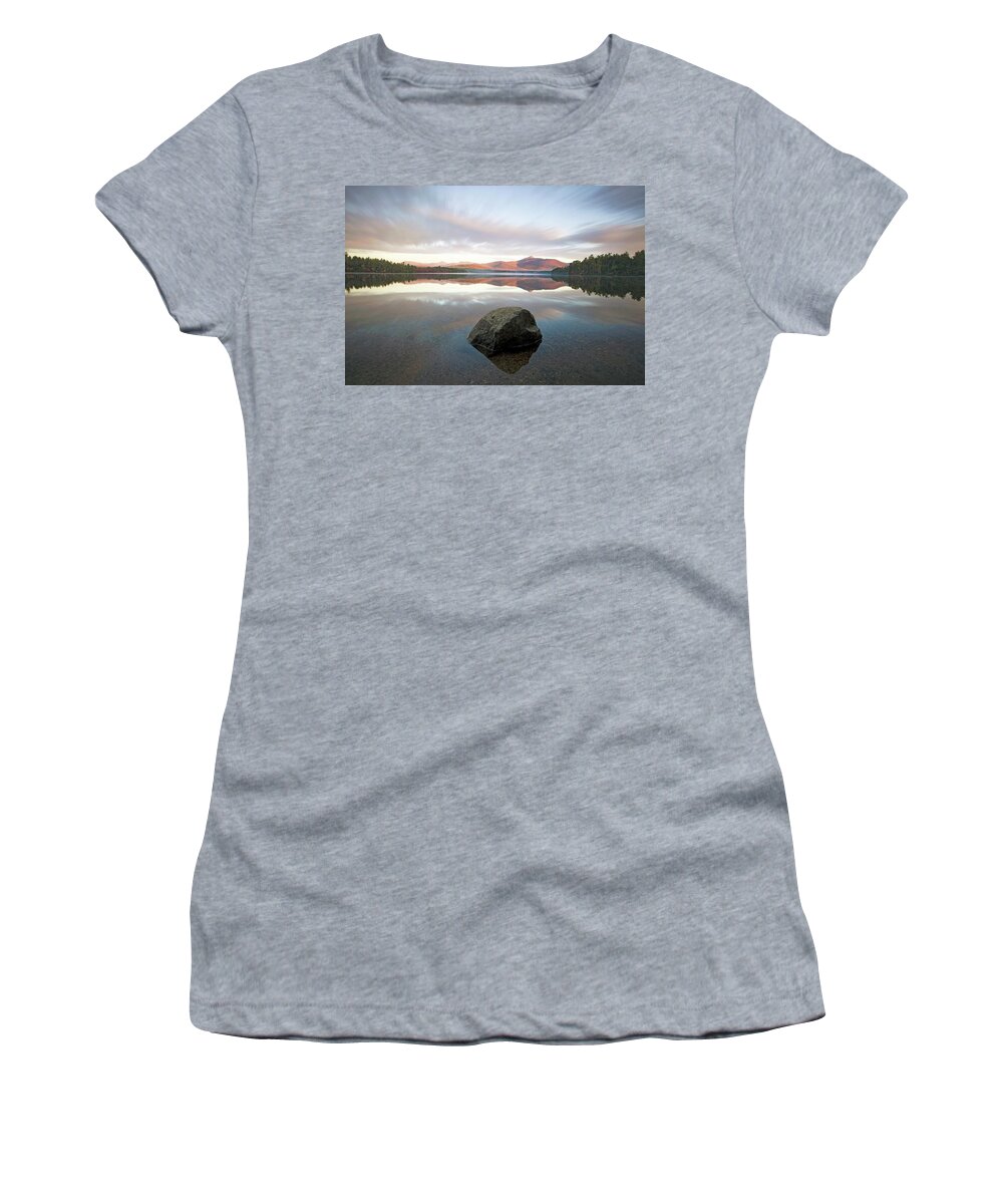 Chocorua Sunrise Women's T-Shirt featuring the photograph Chocorua Sunrise by Eric Gendron