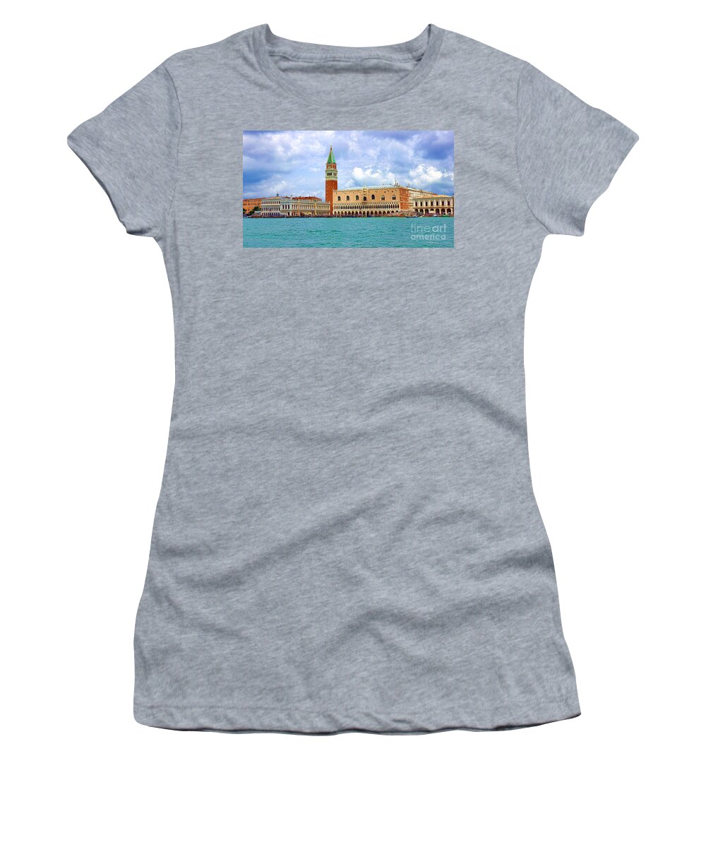 Venice Women's T-Shirt featuring the photograph Classico Venezia by Olivier Le Queinec