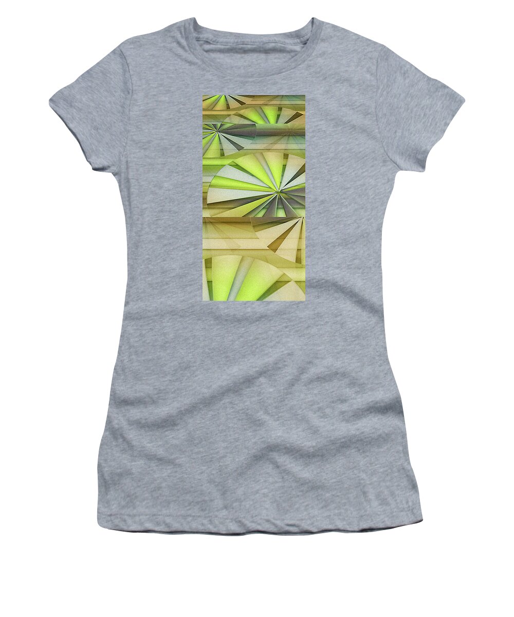 Mighty Sight Studio Women's T-Shirt featuring the digital art Closed Cotton by Steve Sperry