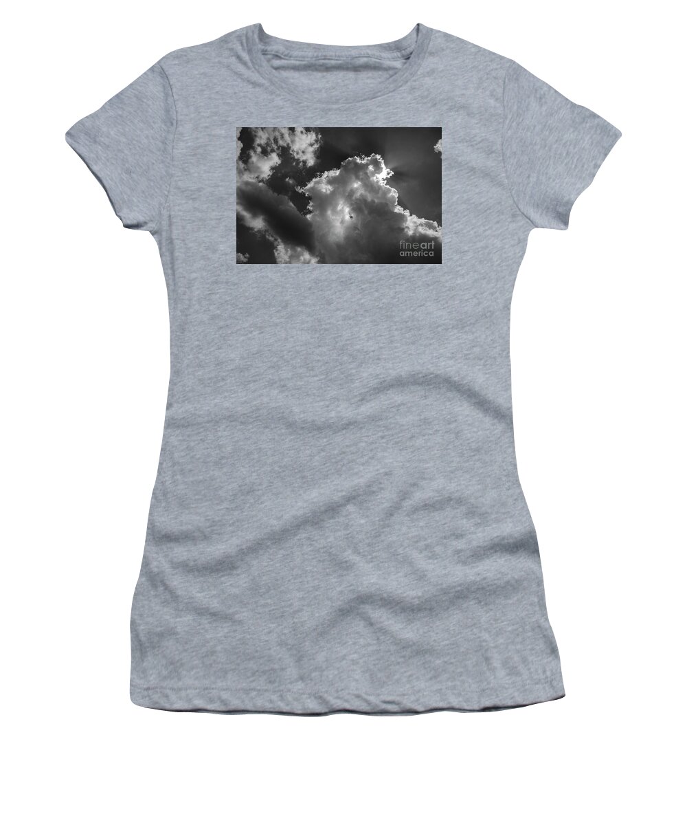 3602 Women's T-Shirt featuring the photograph Clouds CCXXXIX by FineArtRoyal Joshua Mimbs