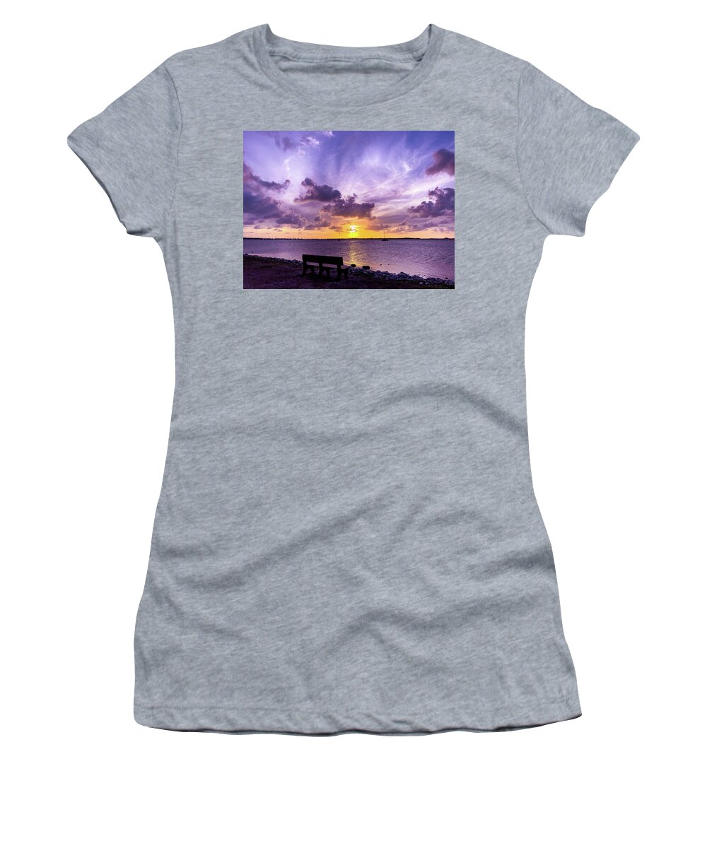 Photography. Iphone Photography Women's T-Shirt featuring the photograph Come Sit With Me by Sue M Swank