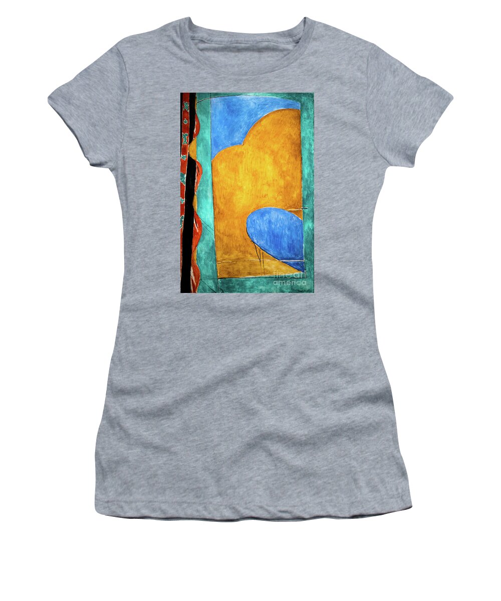 Matisse Women's T-Shirt featuring the painting Composition by Matisse by Henri Matisse