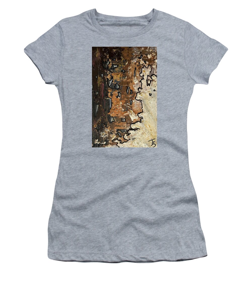 Consume Women's T-Shirt featuring the painting Consume by Joanne Stowell