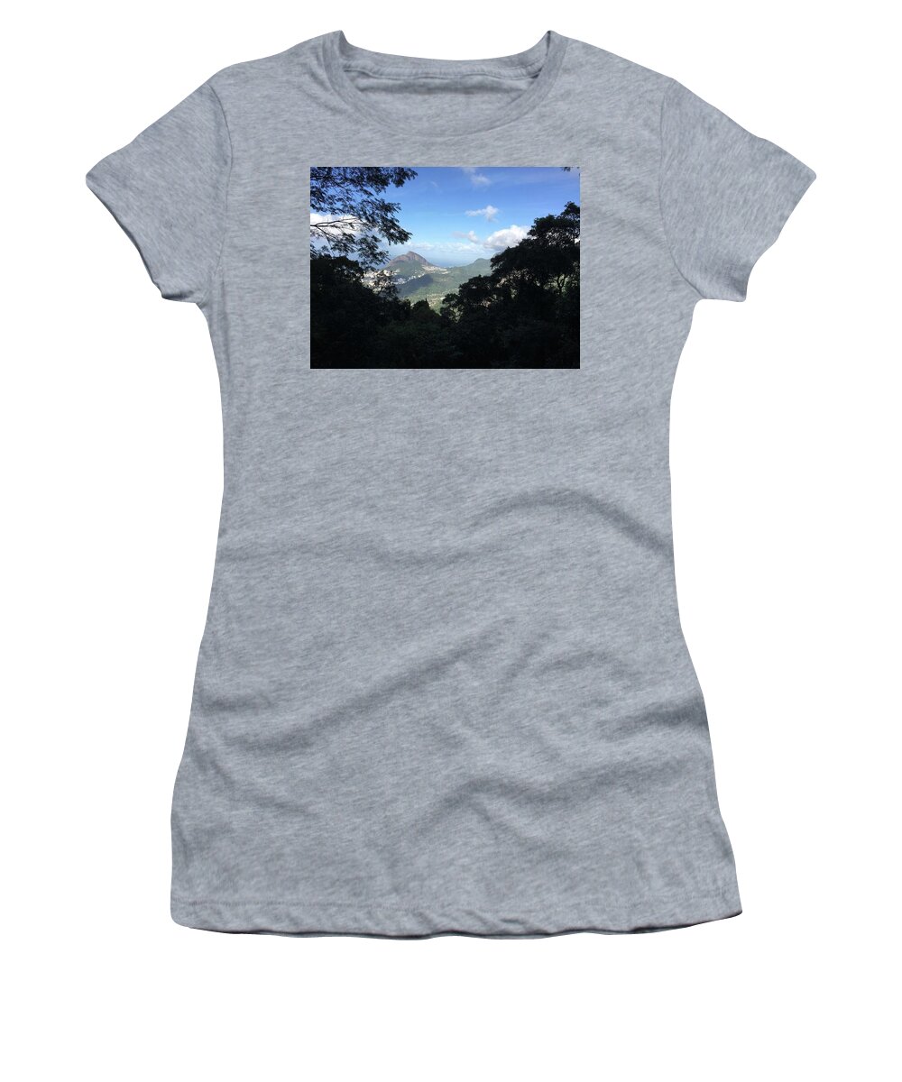 Brazil Women's T-Shirt featuring the photograph Contrast in Rio by Bettina X