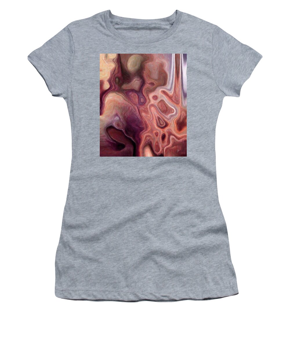 Crazy Cells Women's T-Shirt featuring the digital art Crazy cells by Joaquin Abella