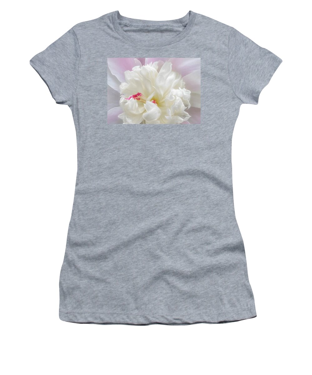 Peony Women's T-Shirt featuring the photograph Dancing Peony Clouds by Kevin Lane