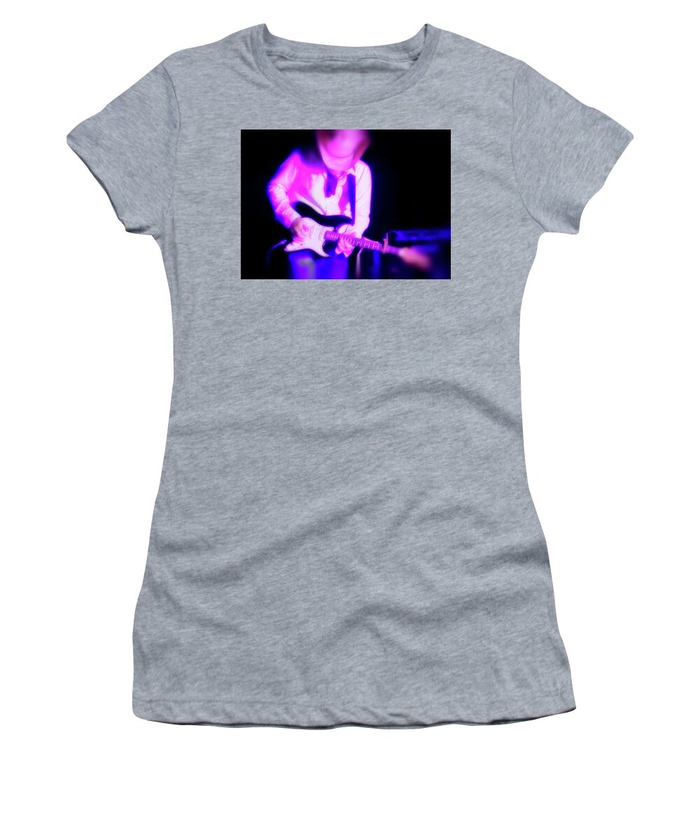 Rock And Roll Women's T-Shirt featuring the photograph Dave Alvin 2 by Micah Offman
