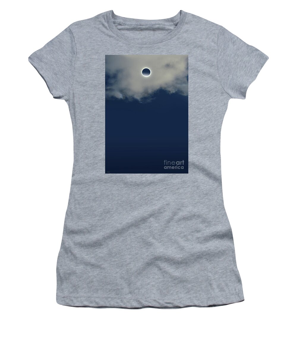 Sky Women's T-Shirt featuring the photograph Dream of the day by Mehran Akhzari