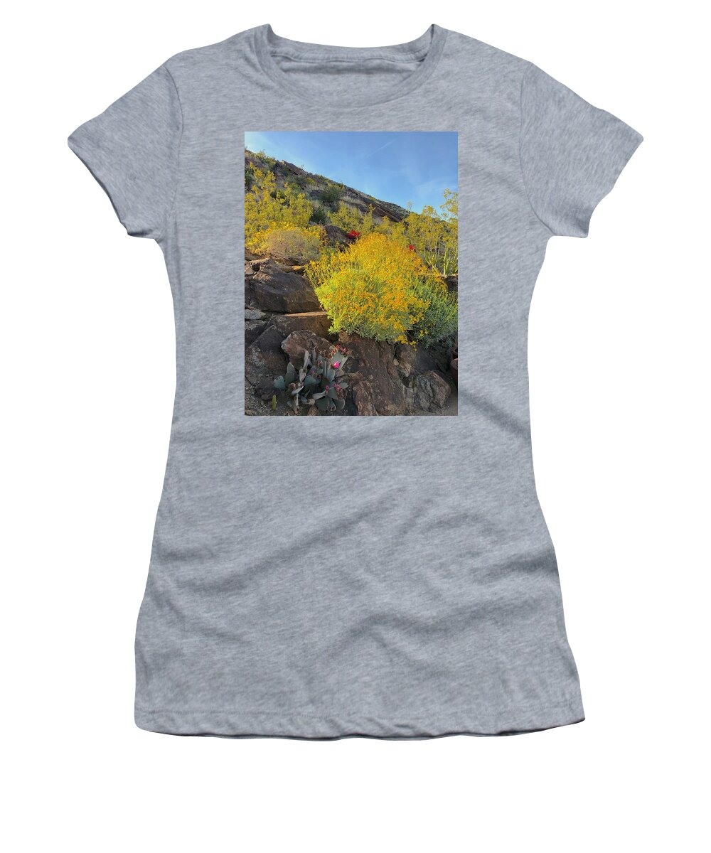 Flowers Women's T-Shirt featuring the photograph Wild Flower by Leslie Porter