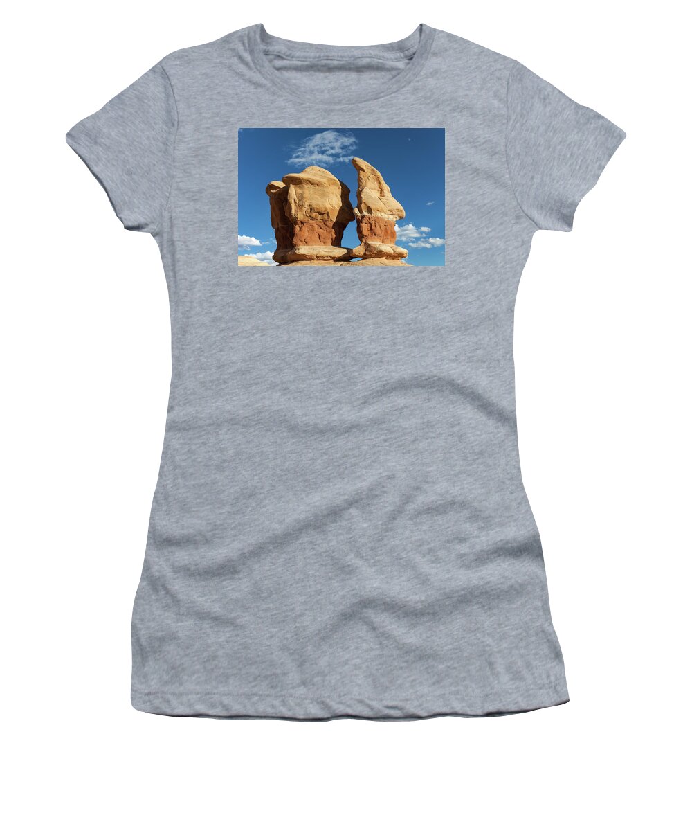 Utah Women's T-Shirt featuring the photograph Devil's Garden Hoodoos by James Marvin Phelps