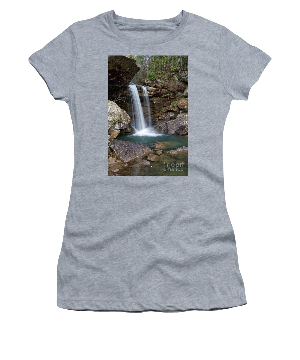 Eagle Falls Women's T-Shirt featuring the photograph Eagle Falls 32 by Phil Perkins