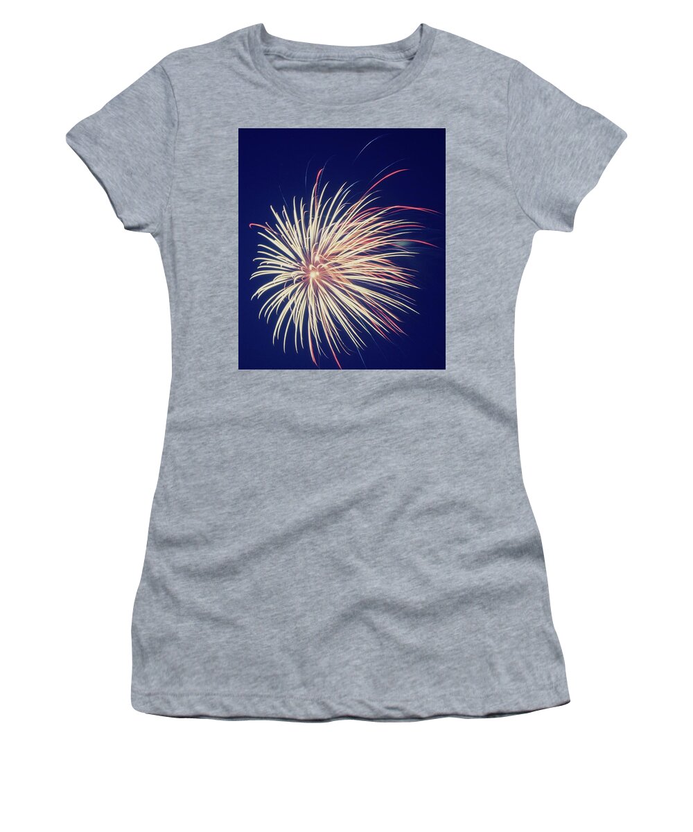 Firework Women's T-Shirt featuring the photograph Firework by Gordon James
