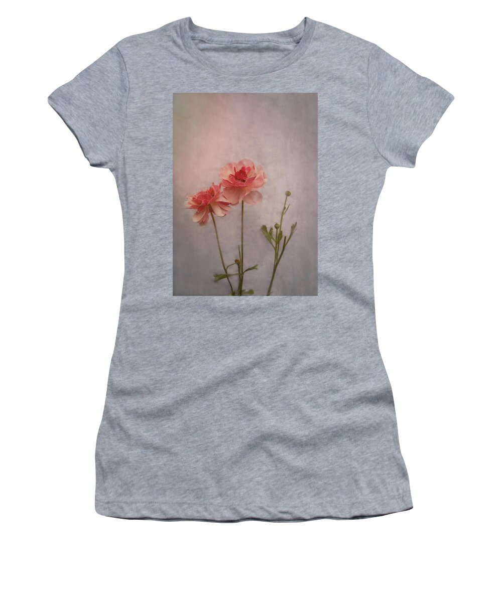 Pink Women's T-Shirt featuring the photograph Flowers of Spring #2 by Allin Sorenson