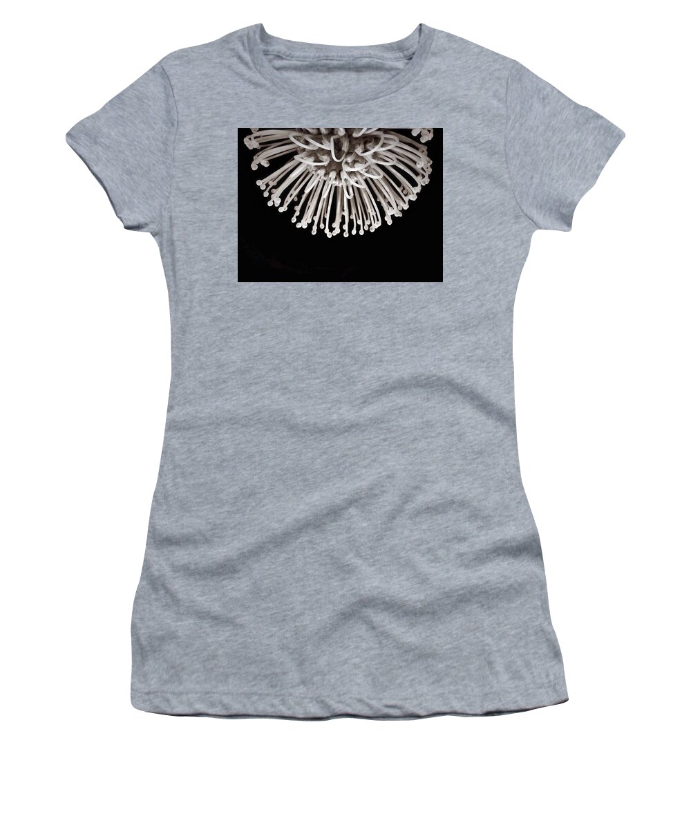 Protea Flower Women's T-Shirt featuring the photograph Formation by Susan Maxwell Schmidt