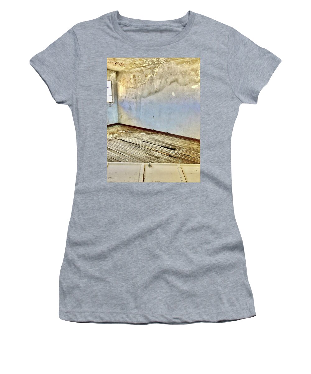 Rectory Women's T-Shirt featuring the photograph Forsaken Rectory by Sarah Lilja