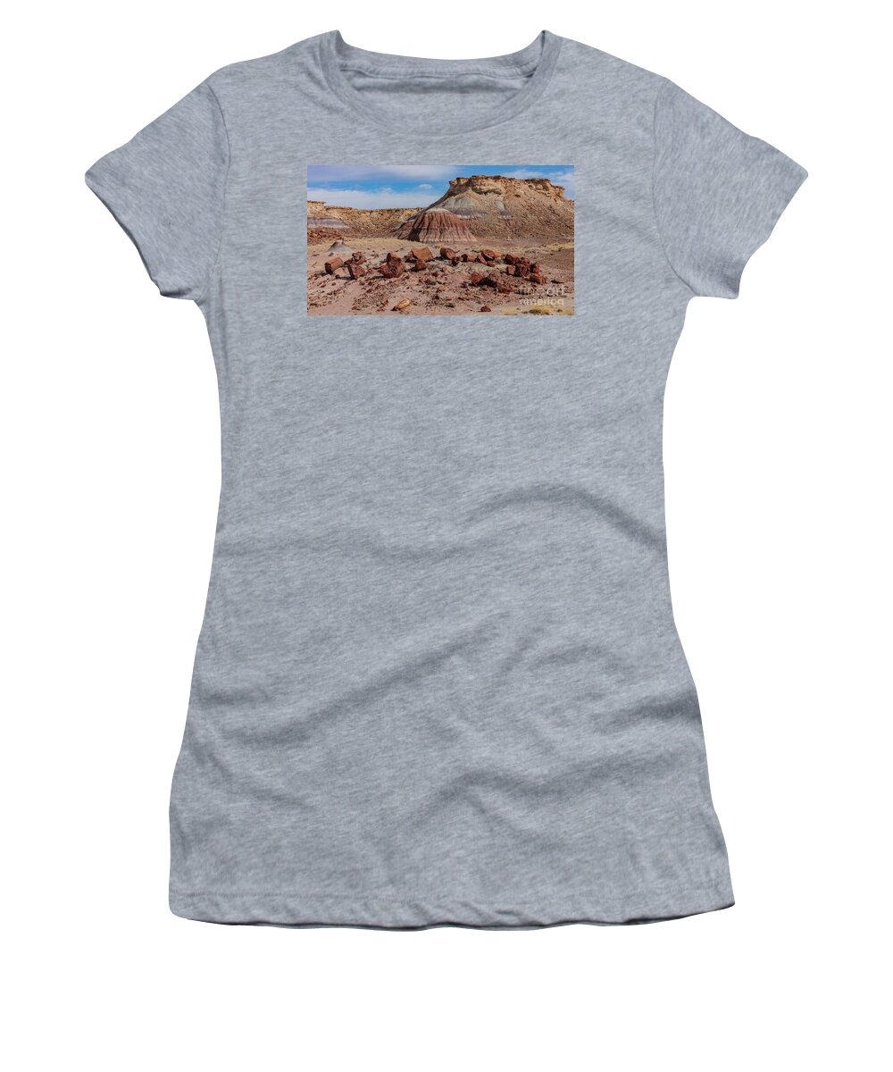 Landscape Women's T-Shirt featuring the photograph Fossil Forest by Seth Betterly