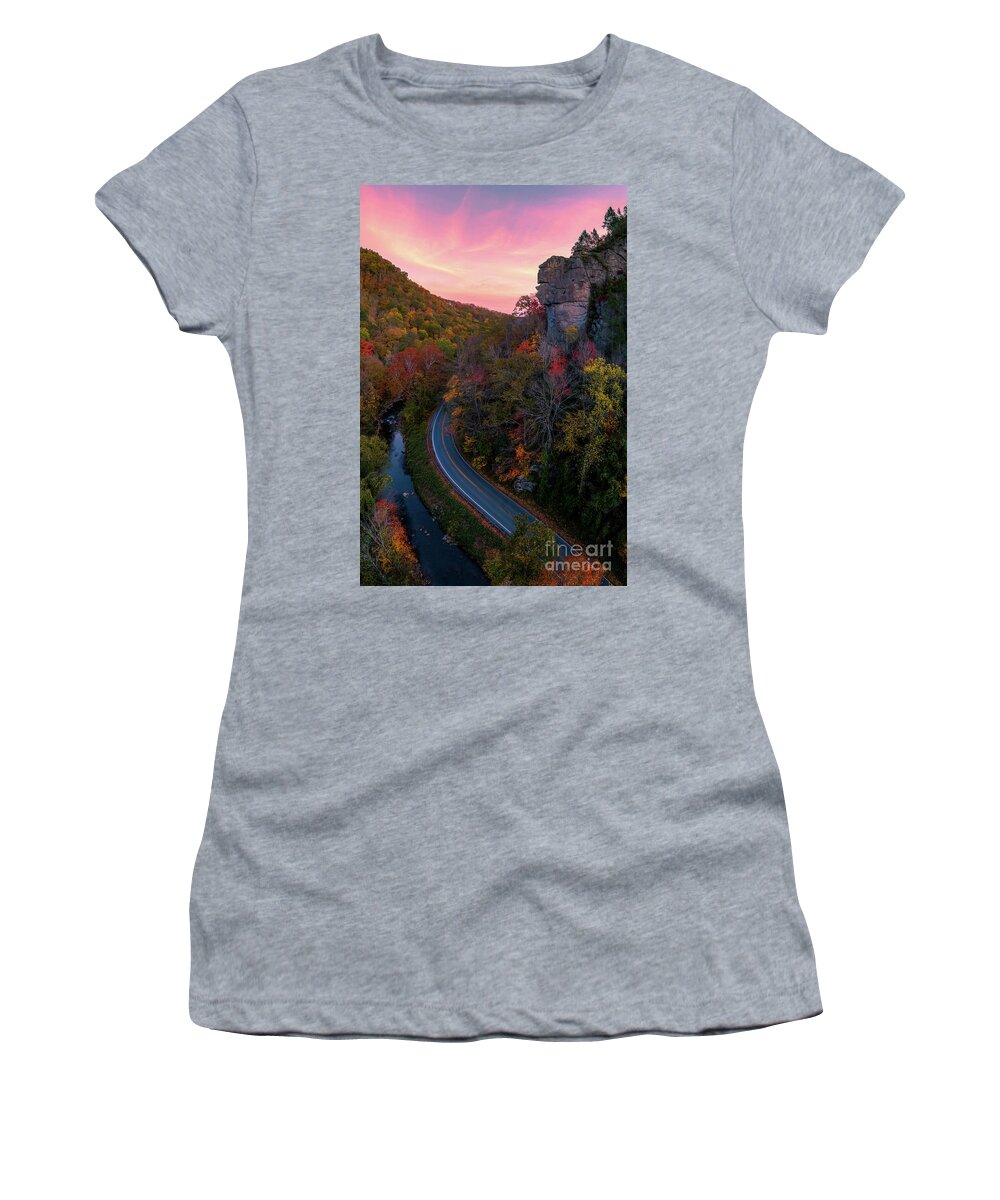 Stone Face Women's T-Shirt featuring the photograph Gatekeeper by Anthony Heflin