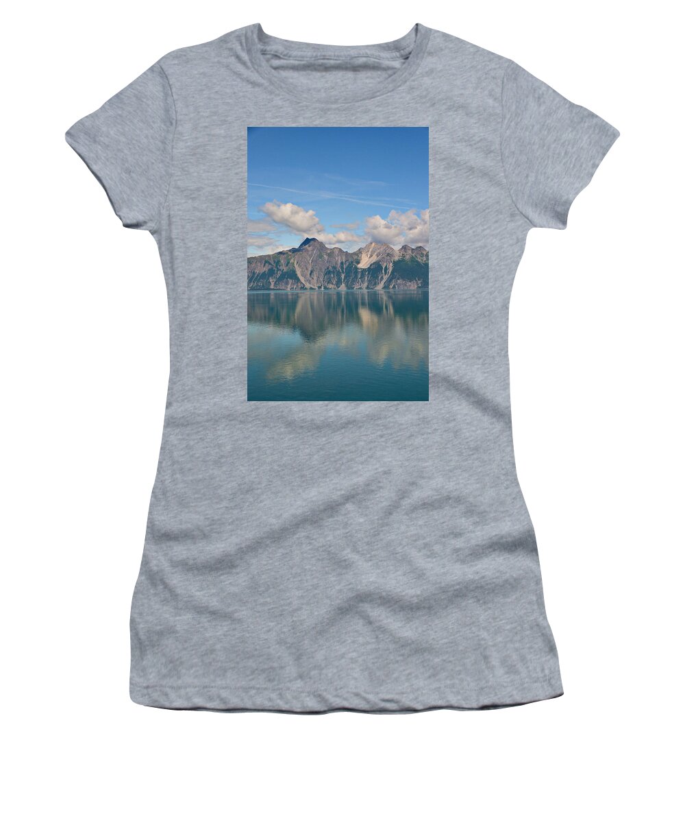 Glacier Bay National Park Women's T-Shirt featuring the photograph Glacier Bay National Park, Alaska-25 by Alex Vishnevsky