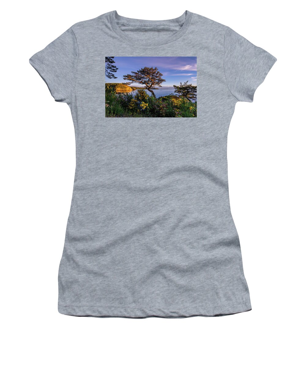 Tree Women's T-Shirt featuring the photograph Gnarly Tree by Gary Skiff