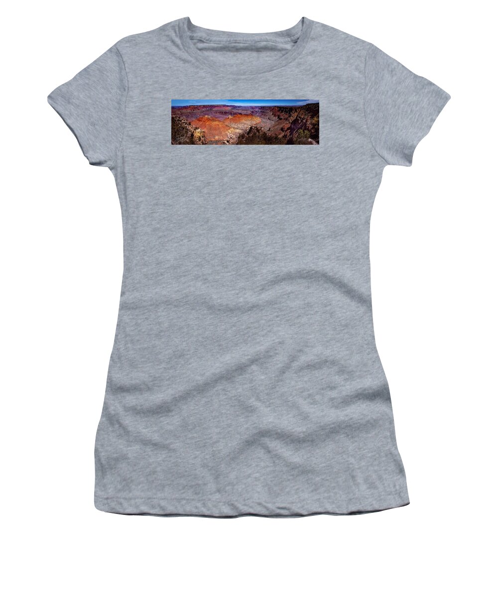 Grand Canyon Women's T-Shirt featuring the photograph Grand Canyon by Darcy Dietrich