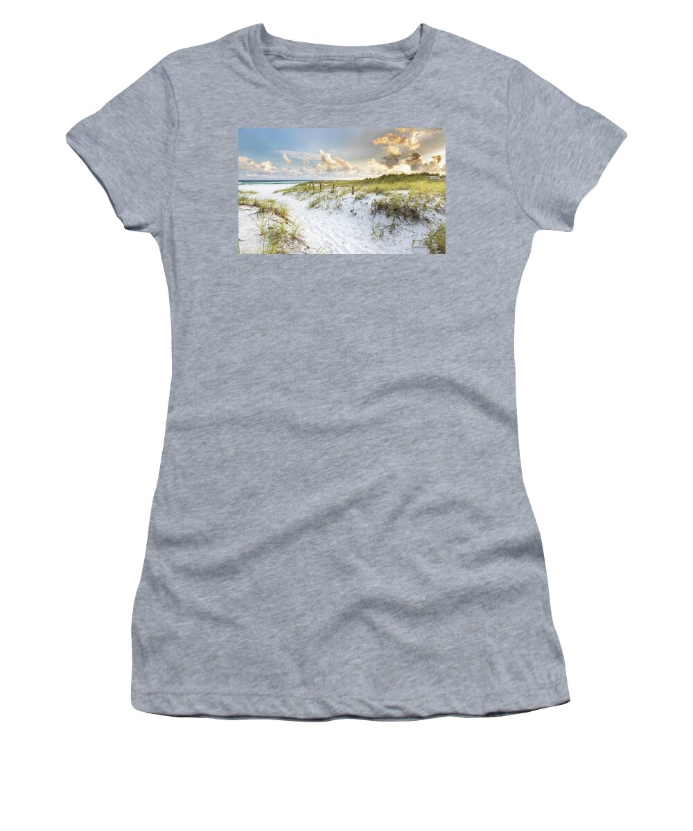 Beach Women's T-Shirt featuring the photograph Gulf Islands National Seashore by Jordan Hill
