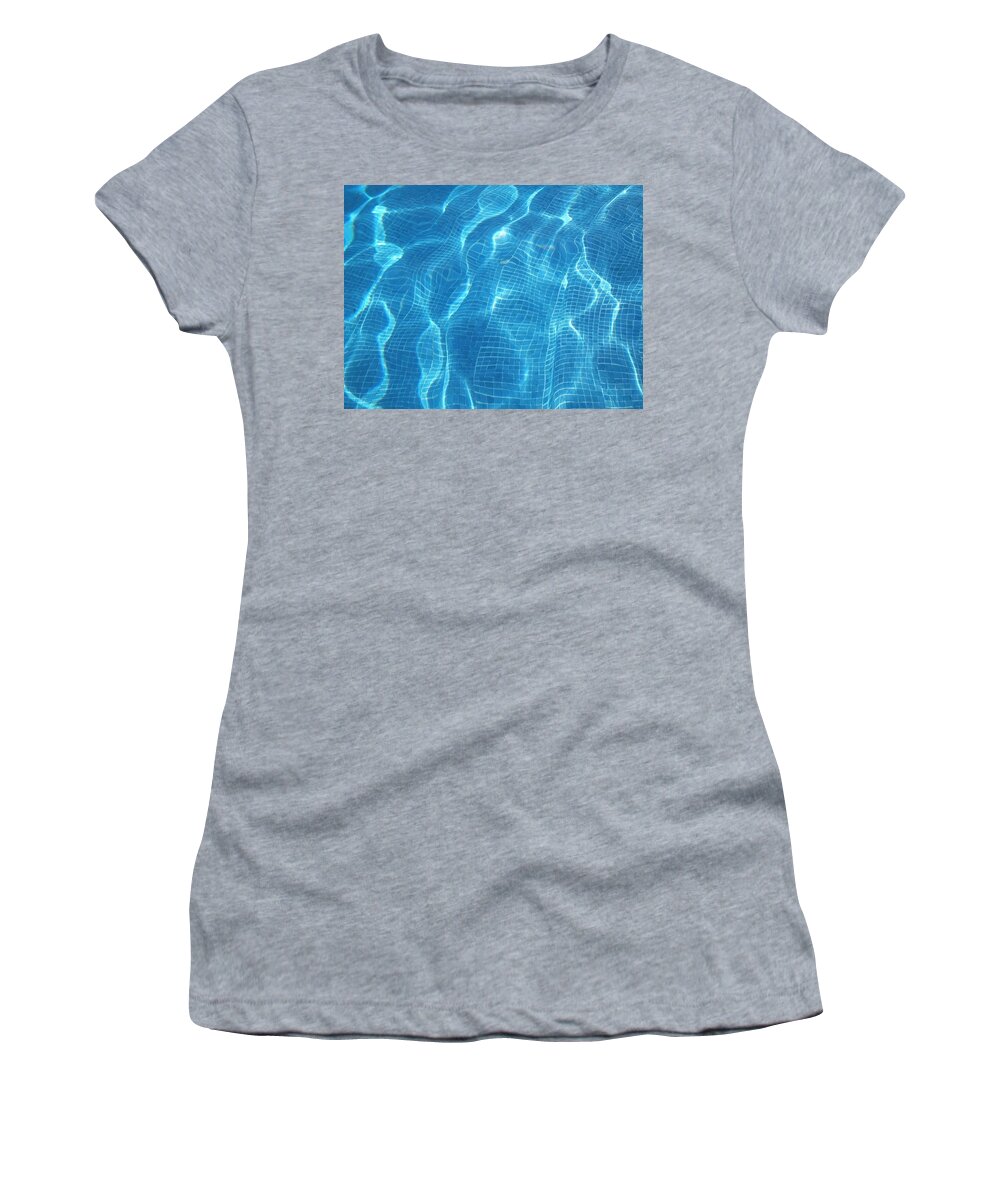 Abstract Women's T-Shirt featuring the digital art H2oart by T Oliver