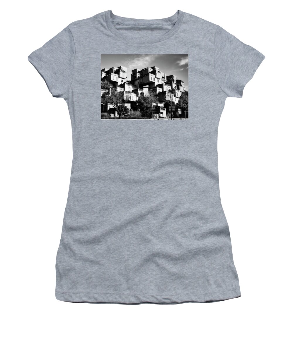 Habitat Women's T-Shirt featuring the photograph Habitat '67 by Robert Knight