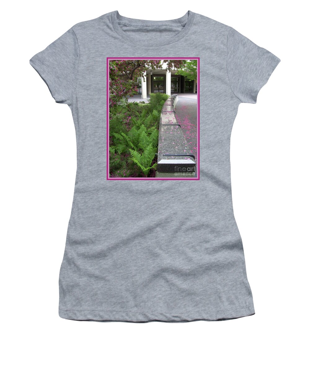Canada Women's T-Shirt featuring the photograph Home City by Mary Mikawoz