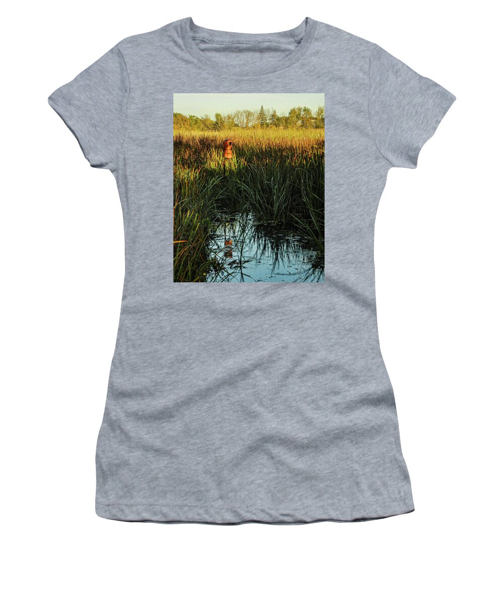 Landscape Women's T-Shirt featuring the photograph Home by Susie Loechler