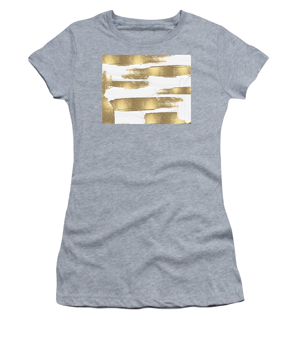 Women's T-Shirt featuring the painting Honey Milk by Francis Brown