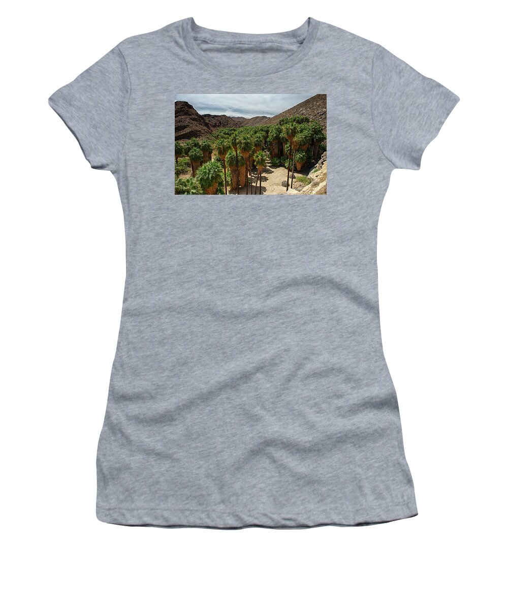 California Women's T-Shirt featuring the photograph Indian Canyon by Jay Heifetz
