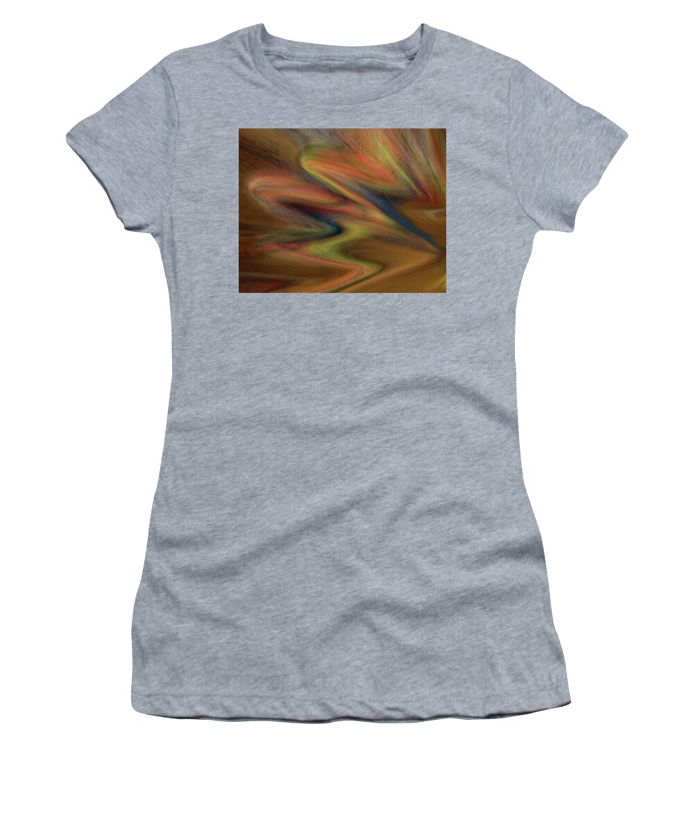 Flowing Women's T-Shirt featuring the photograph Indian Wind by Wayne King