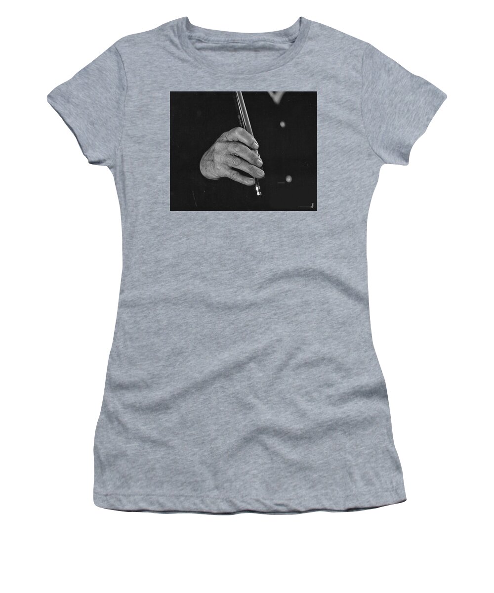 Beverlyhills Women's T-Shirt featuring the photograph Jascha Heifetz Right Hand by Jay Heifetz