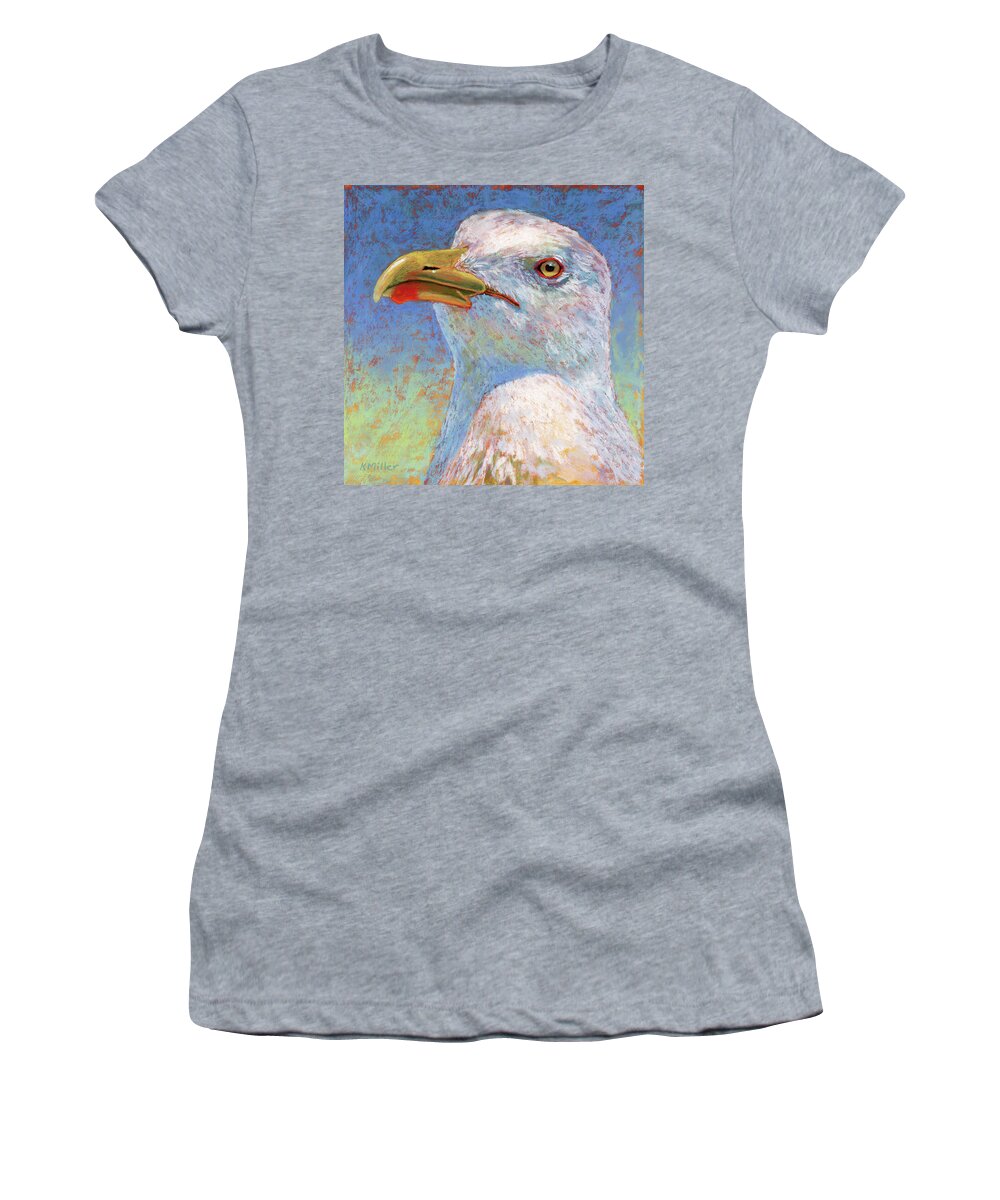 Pastel Women's T-Shirt featuring the pastel Johnny by Kathie Miller
