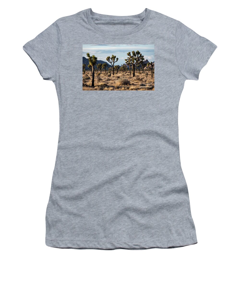 Joshua Tree Women's T-Shirt featuring the photograph Joshua Tree 2 by Erin Marie Davis