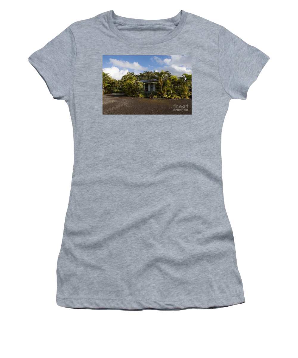 House Women's T-Shirt featuring the photograph Kauai Morning by Eva Lechner