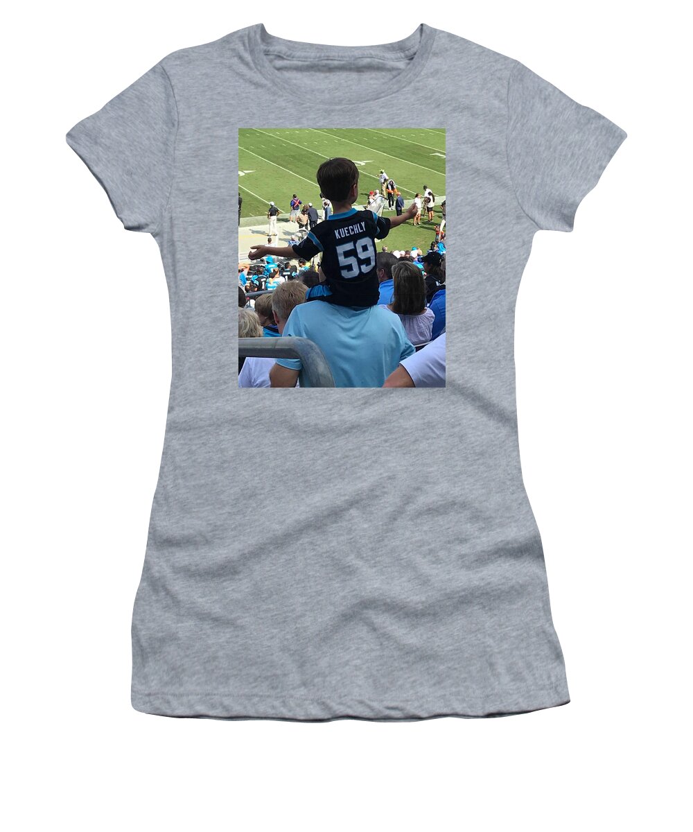 Carolina Women's T-Shirt featuring the photograph Kid Has it Right by Lee Darnell