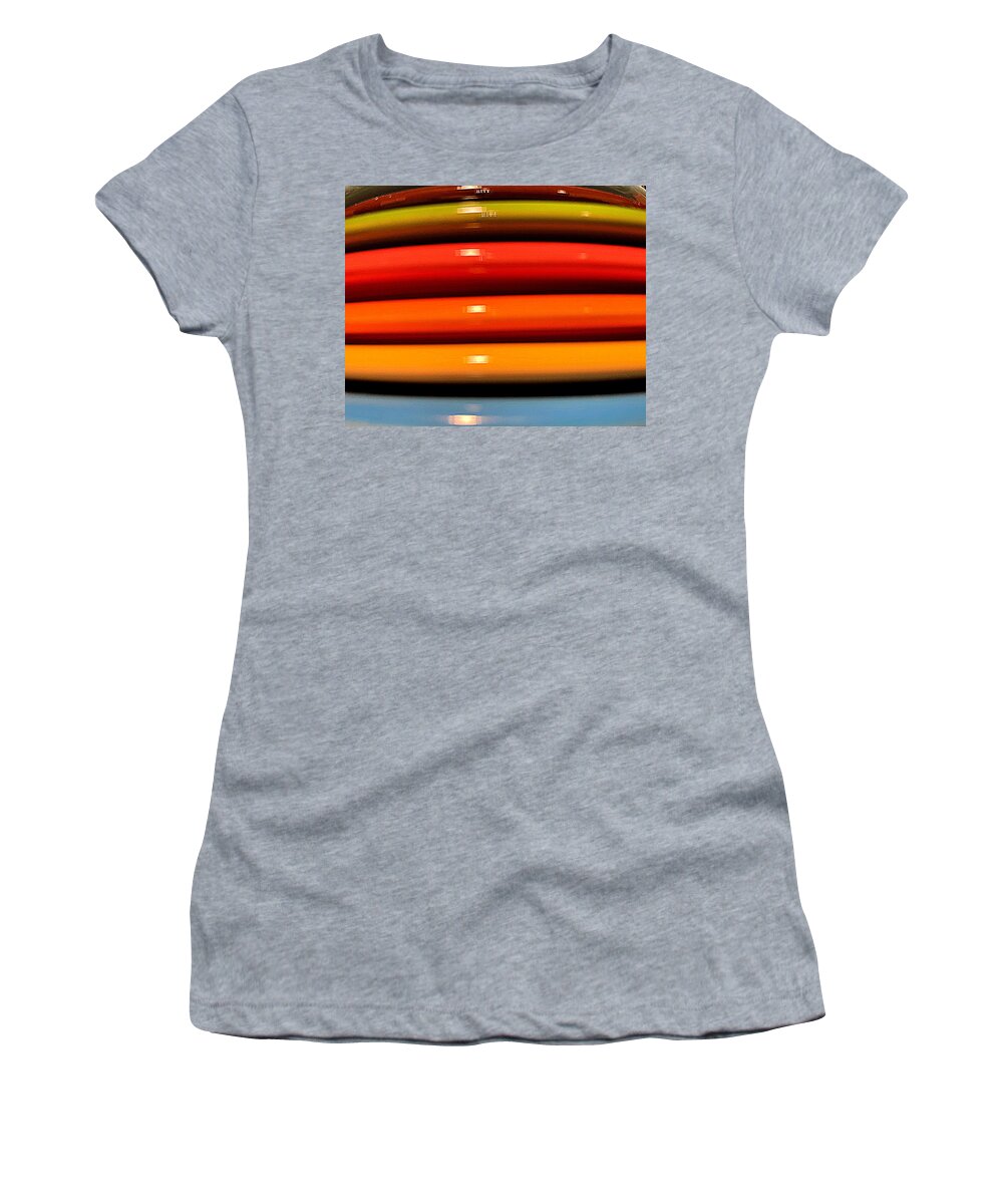 Kitchen Women's T-Shirt featuring the photograph Kitchen Abstract by Lee Darnell