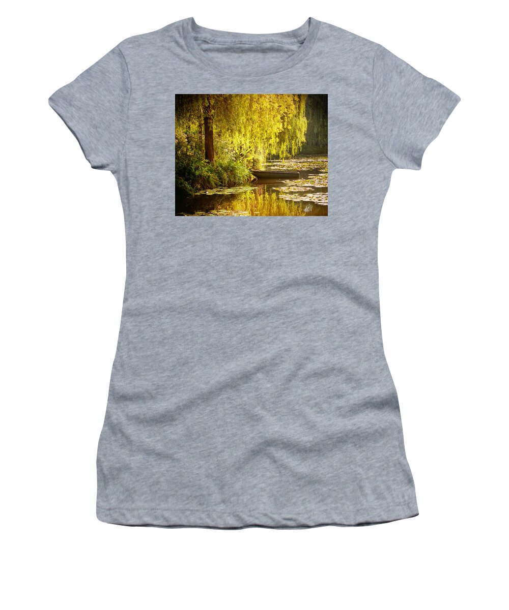 Giverny Women's T-Shirt featuring the photograph Le Temps Perdu by Studio Yuki