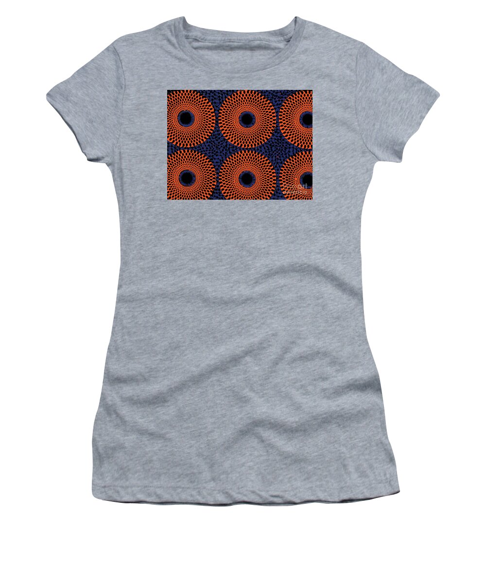 Hbcu Women's T-Shirt featuring the digital art Lincoln U Nsu Bra Wax Print Design by Scheme Of Things Graphics