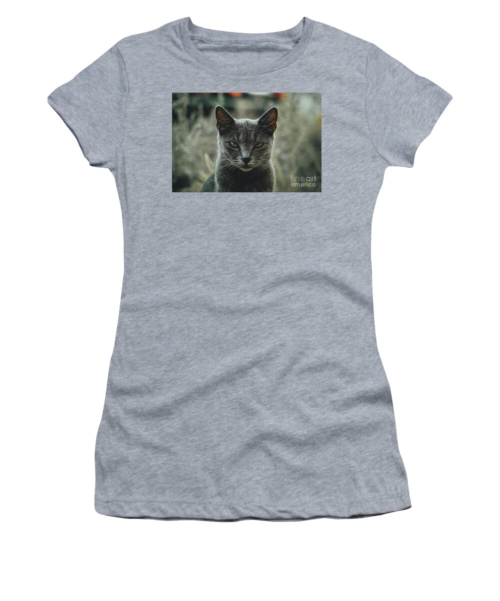 Sea Women's T-Shirt featuring the photograph Look Into My Eyes by Michael Graham