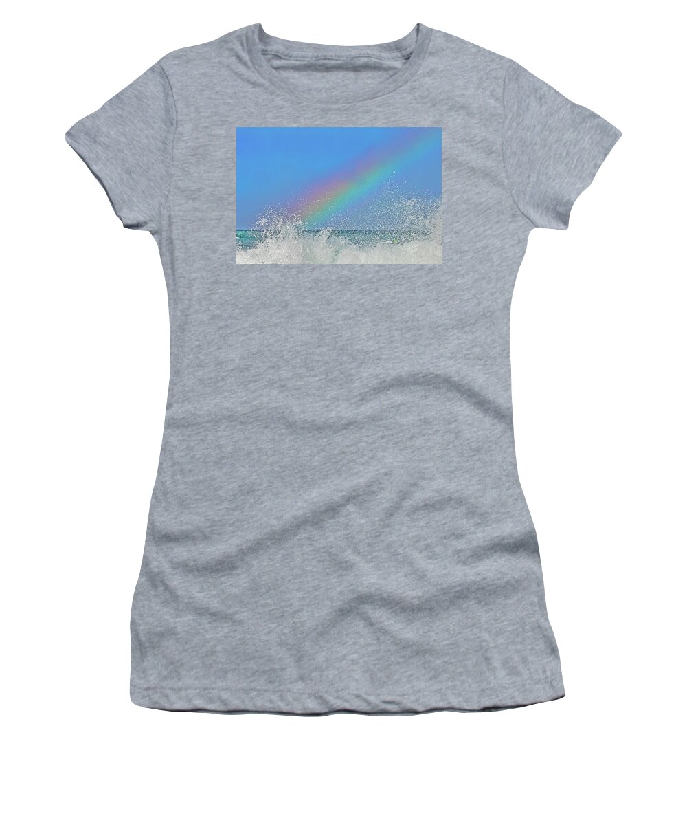 Australian Beaches Women's T-Shirt featuring the photograph Magic Happens by Az Jackson