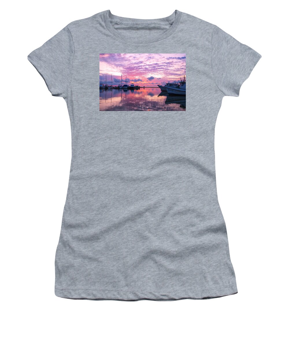 Sunrise Women's T-Shirt featuring the photograph Many Colors by Ty Husak