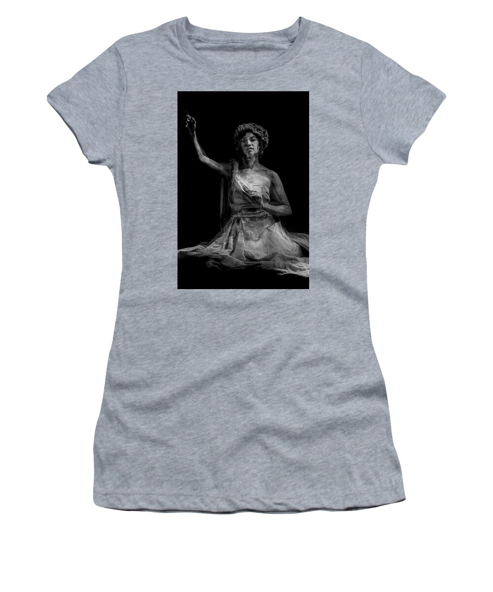 Published Women's T-Shirt featuring the photograph Memories and Reality by Enrique Pelaez